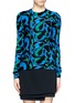 Main View - Click To Enlarge - KENZO - Abstract floral puzzle Print Sweater