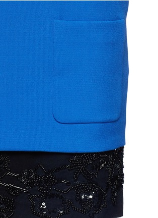 Detail View - Click To Enlarge - NO.21 - Colourblock bead sequin skirt