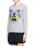 Front View - Click To Enlarge - KENZO - Tiger Embroidery Sweatshirt