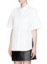 Front View - Click To Enlarge - PROENZA SCHOULER - Cotton boxy shirt