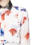 Detail View - Click To Enlarge - MSGM - Watercolour eyelash print shirt dress