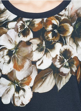 Detail View - Click To Enlarge - JASON WU - Floral print T-shirt