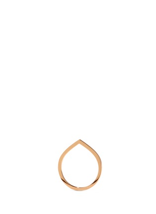 Main View - Click To Enlarge - REPOSSI - 'Antifer' 18k rose gold ring