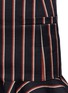 Detail View - Click To Enlarge - TOGA ARCHIVES - Pinstripe ruffle hem skirt