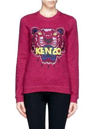 Main View - Click To Enlarge - KENZO - Tiger embroidery sweatshirt