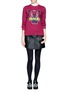 Figure View - Click To Enlarge - KENZO - Tiger embroidery sweatshirt