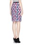 Back View - Click To Enlarge - PETER PILOTTO - 'Erin' orchid print skirt