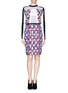 Figure View - Click To Enlarge - PETER PILOTTO - 'Erin' orchid print skirt