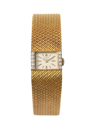 Main View - Click To Enlarge - LANE CRAWFORD VINTAGE WATCHES - Patek Philippe diamond gold watch