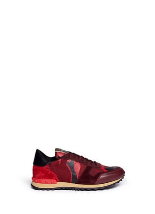Main View - Click To Enlarge - VALENTINO GARAVANI - Camouflage sneakers