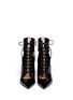 Figure View - Click To Enlarge - GIANVITO ROSSI - Cutout patent leather boots