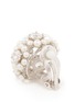 Detail View - Click To Enlarge - CZ BY KENNETH JAY LANE - Cubic zirconia and faux pearl clip-on earrings