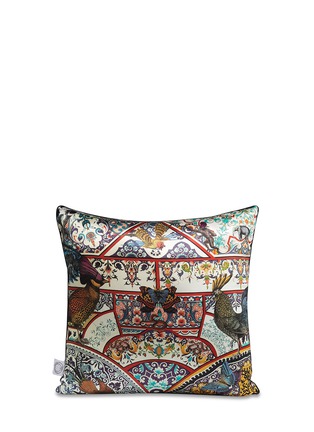 Main View - Click To Enlarge - KRISTJANA S WILLIAMS - Animal Tile silk cushion