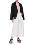 Figure View - Click To Enlarge - 3.1 PHILLIP LIM - Belted Crop Wide Leg Pants