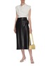 Figure View - Click To Enlarge - 3.1 PHILLIP LIM - Cowl Neck Sleeveless Blouse