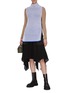 Figure View - Click To Enlarge - 3.1 PHILLIP LIM - High Neck Duotone Sleeveless Sweater