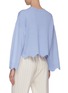 Back View - Click To Enlarge - 3.1 PHILLIP LIM - Scalloped Hem Cashmere Blend Sweater