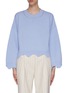 Main View - Click To Enlarge - 3.1 PHILLIP LIM - Scalloped Hem Cashmere Blend Sweater