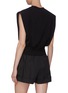 Back View - Click To Enlarge - 3.1 PHILLIP LIM - Cinch Waist Sleeveless Cotton Blend Top