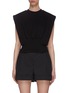 Main View - Click To Enlarge - 3.1 PHILLIP LIM - Cinch Waist Sleeveless Cotton Blend Top