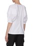 Back View - Click To Enlarge - 3.1 PHILLIP LIM - Puffer Sleeve V-neck Blouse