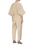 Back View - Click To Enlarge - 3.1 PHILLIP LIM - Low Waist Front Tie Rolled Cuff Jumpsuit