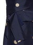 Detail View - Click To Enlarge - 3.1 PHILLIP LIM - Dot Print Waist Wrap Belt Shift Dress