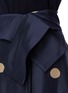 Detail View - Click To Enlarge - 3.1 PHILLIP LIM - Dot Print Waist Wrap Belt Silk Midi Skirt