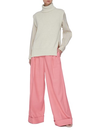 Figure View - Click To Enlarge - 3.1 PHILLIP LIM - Centre Pleat Full-length Wide Leg Pants