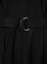 Detail View - Click To Enlarge - 3.1 PHILLIP LIM - Belted V-neck Bubble Sleeves Midi Dress