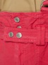  - ISABEL MARANT - 'Effie' paperbag shorts suspender shorts