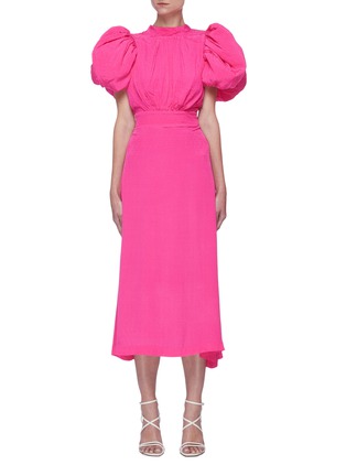 Main View - Click To Enlarge - ROTATE - 'Dawn' puff sleeve dress