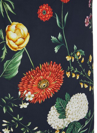 Detail View - Click To Enlarge - OSCAR DE LA RENTA - Floral print sleeveless dress