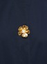 Detail View - Click To Enlarge - OSCAR DE LA RENTA - Floral button puff sleeve shirt dress