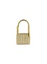 Main View - Click To Enlarge - LINEA - Diamond 14k gold lock single earring