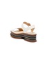  - GABRIELA HEARST - 'Mika' cork wedge platform sandals