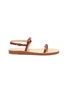 Main View - Click To Enlarge - GABRIELA HEARST - 'Stewart' Double Leather Strap Flat Sandals
