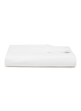 Main View - Click To Enlarge - TEKLA - King size organic cotton percale duvet cover – Broken White