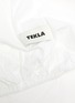 Detail View - Click To Enlarge - TEKLA - Organic Cotton Double Fitted Sheet – Broken White