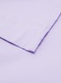 Detail View - Click To Enlarge - TEKLA - Organic Cotton Queen Size Duvet Cover – Lavender