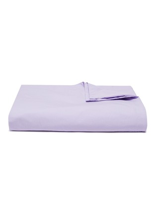 Main View - Click To Enlarge - TEKLA - Organic Cotton Queen Size Duvet Cover – Lavender
