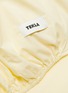 Detail View - Click To Enlarge - TEKLA - Organic Cotton Single Fitted Sheet – Sun Bleached Yellow