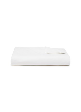 Main View - Click To Enlarge - TEKLA - Organic Cotton Queen Size Duvet Cover – Broken White