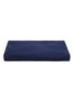 Main View - Click To Enlarge - TEKLA - Organic Cotton Double Fitted Sheet – Dark Navy