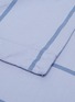 Detail View - Click To Enlarge - TEKLA - King size organic cotton percale duvet cover – Evening Light