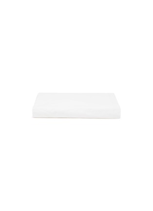 Main View - Click To Enlarge - TEKLA - Organic Cotton Single Fitted Sheet – Broken White