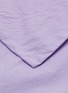Detail View - Click To Enlarge - TEKLA - Orgaic cotton percale pillow sham – Lavender