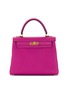 Main View - Click To Enlarge - MAIA - Kelly Retourne Rose Poupre 25cm Togo leather bag