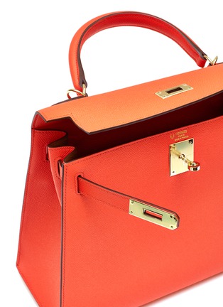 Detail View - Click To Enlarge - MAIA - Kelly Sellier 28cm Epsom leather bag
