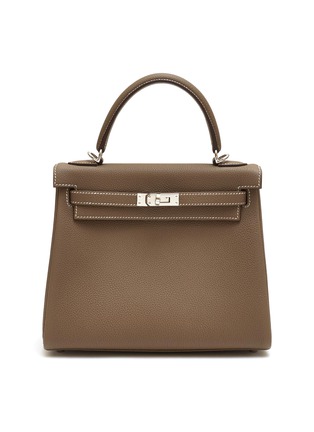 Main View - Click To Enlarge - MAIA - Kelly Retourne Etoupe 25cm Togo leather bag